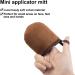 Dacitiery Self Tanning Mitt Set 3 in 1 Tan Mitt Applicator Self Tanning Mitt Applicator Reusable Tanning Glove for Self Tan for Mit Back Applicator Brown - Buy Online on GoSupps.com