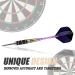 Sanfeng Steel Tip Darts Set 24g Purple - 3 Pack | Metal Tip Darts with Aluminum Shafts, Extra Flights, O-Rings, Spring Rings, and Dart Sharpener Tool - Buy Online on GoSupps.com
