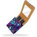 Travel Lipstick Organizer Case | Portable Makeup Bag with Mirror | Colorful Musical Notes Design - Buy Online on GoSupps.com