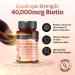 400% Strength Biotin 40 000mcg x 90 Caplets BioVOL Liposomal Biotin Complex | with Marine Collagen Keratin Vitamin C & More | 3 Months Supply - Buy Online on GoSupps.com