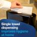 Tork Xpress Countertop Multifold Hand Towel Dispenser Black H2/H23 One-at-a-Time dispensing Elevation Design - 302028 Black Dispenser - Buy Online on GoSupps.com