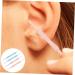 Double-Headed Spiral Ear Wax Removal Tools - 4 Pcs Set for Household Cleaner - Random Color - 10x0.8x0.8cm - Buy Online on GoSupps.com