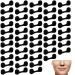 50Pcs Disposable Soft Sponge Nose Filters 25 Pairs Breathable Nose Plugs for Dust Filter Outdoor Nostril Filters