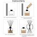 VFULIE 100 Natural Wood Rattan Reed Diffuser Sticks | Aroma Fragrance Essential Oil Replacement Sticks - Buy Online on GoSupps.com