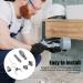 Drain Cleaner Combination Cutter Head Set | Steel Cutting Head Set Combination Drain Cleaner Tool - Cutter Head Drain Cleaner Complete and Sturdy for Living Room Kitchen Hotels Skoulazeo - Buy Online on GoSupps.com