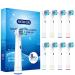 Replacement Toothbrush Heads Compatible with Oral B Toothbrush Handle (Individually Packaged) 8 Pack Replacement Heads fits Oral B Electric Toothbrush 7000/Pro 1000/9600/5000/3000/8000 8 count (Pack of 1)