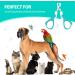 Tarnel Cat Nail Knobs - Professional 25 Claw Scissors for Small Dogs Puppies Cats & Rabbits - Ideal Pet Grooming Tool in Blue - Buy Online on GoSupps.com