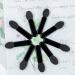 AUEAR 50 Pack Disposable Eyeshadow Brushes Sponge Dual Sided Applicators - Makeup Tool Black - Buy Online on GoSupps.com