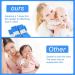 5 Pack Diaper Waste Refill Pouches - 4.5m Cassette for Tommee Tippee Sangenic Tec - Smell-Tight Diaper Pail Refills - Buy Online on GoSupps.com