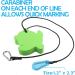 Bungee Line with EVA Turtle Floating Marker Buoy & Stainless Steel Clip - Great for Trail Markers  Swim Buoy  Kayak Drift Sock Anchor Kit  Crab Trap & Boats Tow Leash Accessories (Green) - Buy Online on GoSupps.com