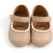 Baby Girls Mary Jane First Walking Shoes | Anti-Slip PU Leather Princess Shoes | Infant Baby Shoes 0-6 Months - Buy Online on GoSupps.com