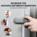 Updated Home Refrigerator Lock for Kids  Child Proof Fridge Freezer Door Lock Apply to Max 1"(25mm) Sealing Strip Easy to Install and Use 3M Adhesive No Tools Need or Drill - Buy Online on GoSupps.com