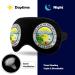 Alaska State Seal Sleep Mask - Adjustable Eye Cover for Sleeping and Travel - Blocks Light for Men and Women - Buy Online on GoSupps.com