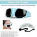 Migraine Relief Massager - Electric Eye Care Device for Dark Circles Eye Bags & Wrinkles | Wearable Magnetic Field Therapy - Buy Online on GoSupps.com