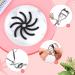 Prousky 30 Pieces Eyelash Refill Packs - Black Silicone Rubber Replacement Tools for Universal Eyelash Tongs with Transparent Storage Box - International Shipping Available - Buy Online on GoSupps.com
