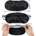Aneco 50 Pieces Blindfold Eye Mask with Nose Pad & Adjustable Strap - Perfect for Travel, Sleep, and Parties - 21 Colors - Buy Online on GoSupps.com