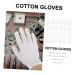 POPETPOP 12 Pairs Washable Cotton Gloves White Cotton Gloves for Stretchable Lining Gloves Cotton Gloves White Gloves Women Grip Gloves for Work Watches Supplies Elasticity 23x13x8.5cm - Buy Online on GoSupps.com