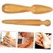 Buy Gatuida 2-in-1 Acupressure Massage Stick - Thai Reflex Zone & Trigger Point Tool for Ears & Face - Lightweight Wooden Roller (11x2.5x2.5cm) - International Shipping Available - Buy Online on GoSupps.com