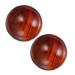 Frcolor 2st carving craft stress balls for the hand 2 inch wooden balls Chinese relaxing hand massage chinese massage hand medicine balls tinker rosewood desk accessories