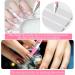 LLMSIX Rhinestones Picker Tool Dual-Ended Wax Pencil Pen Rhinestone Picker Dotting Pen Rhinestones Applicator with 4 Wax Tips and Twizzer for Gem Stone Jewelry Nail Art DIY Craft (Pink) - Buy Online on GoSupps.com