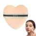 Makeup Powder Puff Heart Shaped Make up Sponges Puff - Velour Powder Puff Reusable Setting Powder Puff Soft Face Makeup Tools for Loose Powder Makeup Setting