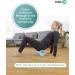 Relexa Double-Twin Fascia Roller - 4 Ergonomic Areas for Neck Back Buttocks & Legs | Deep Muscle Relief | Available in Turquoise - Buy Online on GoSupps.com