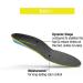 Superfeet FLEXTHIN Comfort Foam Insoles - Workout Shoes - Bolt - Size 7.5-9 Men / 8.5-10 Women - Buy Online on GoSupps.com