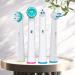 Ortho and Power Tip Replacement Toothbrush Heads for Oral B Braun - Compatible with Oral-B Electric Toothbrush - Ideal for Braces, Crowns, Bridges - 16 Pack - Buy Online on GoSupps.com