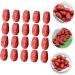 HOMSFOU 20Pcs Simulation jujube model pretend play fruit fruities Simulation Red Jujube Decors Fake Red Jujube artificial fruit Model fruit toys Photography Fruit Ornaments pvc nut food - Buy Online on GoSupps.com