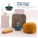 Buy Gogogmee Shampoo Kamm - Portable Scalp Peeling Brush for Travel | Compact Green Massager - Perfect for Hotels | International Shipping - Buy Online on GoSupps.com