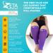 Zeta Wear Compression Stockings for Thick Calves - Soothing Gradient Support Edema & DVT Prevention 2XL White - Buy Online on GoSupps.com