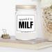 YouNique Designs Milf Pregnant Wife Candle - 7oz Pregnancy Gift for First-Time Moms | Soy Vegan Aromatherapy (Lavender & Vanilla - Buy Online on GoSupps.com