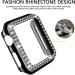 adepoy Bling Rhinestone Apple Watch Case Series 7/8 45mm - Black Protective Bumper Frame for Women/Girls - Screen Protector Cover for iWatch Series 45mm - Buy Online on GoSupps.com