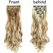 prinfantasy Clip In Extensions Hair Extension Hairpiece Voluminous Wavy Intense Red Hair Extensions MW101 GBMW101 22 inch - Buy Online on GoSupps.com