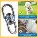 Barporary 3m Dog Cable Runner - Durable Stainless Steel for Large Dogs up to 120lbs | Lockable Hooks & Violet Design - Buy Online on GoSupps.com