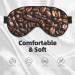 Sleep Mask Eye for Better Sleep - Reusable Soft Blackout Masks for Travel & Gifts | Funny Roasted Coffee Beans - Buy Online on GoSupps.com