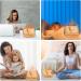 Buy Aroma Diffuser with Essential Oils - 200ml Humidifier & LED Light | Automatic Shutdown & Himalayan Salt | Enhance Air Quality - Buy Online on GoSupps.com