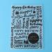 Happy Birthday Embossing Folder for DIY Handcraft Scrapbooking and Photo Albums - Buy Online on GoSupps.com