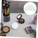 SHERCHPRY 8pcs Box Empty Eye Shadow Box Makeup Containers Compact Eyeshadow Travel Eyeshadow Holder Cream White 4x3.8cm - Buy Online on GoSupps.com