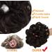 Dark Brown Messy Bun Hair Piece Updo Scrunchie Extension for Women - 14# Dark Brown - Buy Online on GoSupps.com