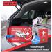 Set of 3 Car First Aid Kits - Essential Safety Vest Warning Triangle & Breakdown Accessories for Cars - Buy Online on GoSupps.com