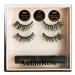 Magnetic Eyelashes with Eyeliner /3D Layered Medium Cat Eye Magnetic Lashes Natural Looking Cruelty-Free & Vegan Faux Mink Lashes /60 Wears