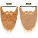 2pcs Halloween Long Hair Fake Beard Orange Christmas Decorations Fake Facial Hair Party Supplies Led - Buy Online on GoSupps.com