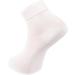 Epitose Women's Diabetic Bamboo Ankle Socks - Stylish Loose Comfort Socks (6-9, White) - Buy Online on GoSupps.com