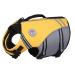 Vivaglory sports style life jacket for dogs with an excellent buoyancy adjustable & durable life jacket with a safe fastening system for small dogs yellow S: 48-58 cm (chest circumference) yellow