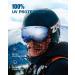 ZIONOR X Ski Goggles - OTG Snowboard Goggles Detachable Lens - Men Women Adult - Blackframe Silverlens - Buy Online on GoSupps.com