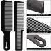 Professional Barber Cape Set - 3 Pieces Hair Cutting Cape for Stylists with Adjustable Closure Neck Duster Brush & Combs | Men's Salon Accessories - Buy Online on GoSupps.com