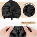 Fyy Silk Bonnet for Sleeping - Large Satin Double-Layer Hair Wrap - Adjustable Sleep Cap for Curly Thick Black Hair - Women's Hair Care - Buy Online on GoSupps.com
