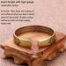 Hand Forged 100% Copper Tibetan Bracelet - Engraved Scriptures Adjustable Cuff Bangle | Perfect Gift for Men & Women - Buy Online on GoSupps.com