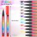 Buy Amaxiu 12 Colors Nail Art Pens Set - Waterproof Quick Dry Acrylic Painting Pens for Professional Nail Design - Buy Online on GoSupps.com